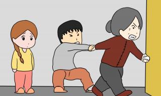 奶奶疑骂孙子被误会遭殴打