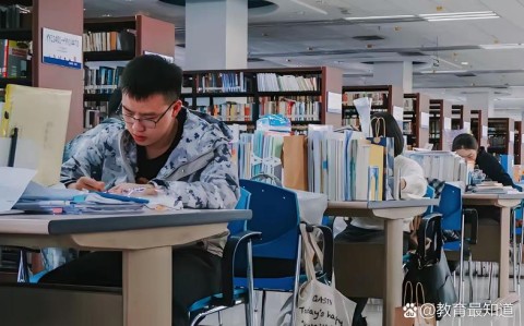 考研猫坐镇图书馆（考研学生在图书馆的日常）