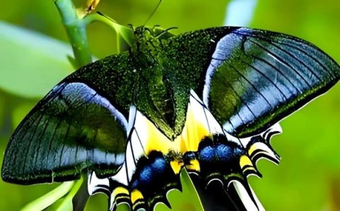 金斑喙凤蝶观测（金斑喙凤蝶雌雄比例）