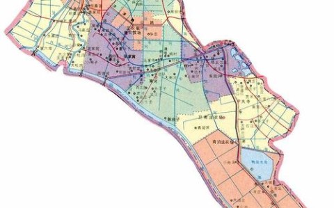 西青区地图（西青区地图高清）