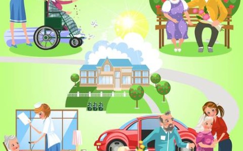 社区老人漫画班（社区老人活动图片）