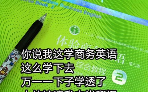 想学商务英语（想学商务英语应该怎么下手）
