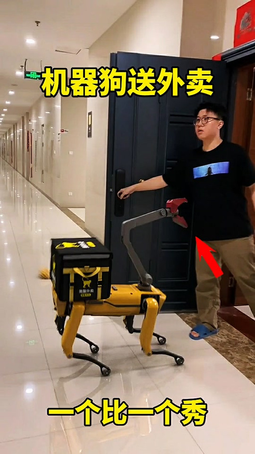 机器狗当外卖员（机器狗可以干什么）