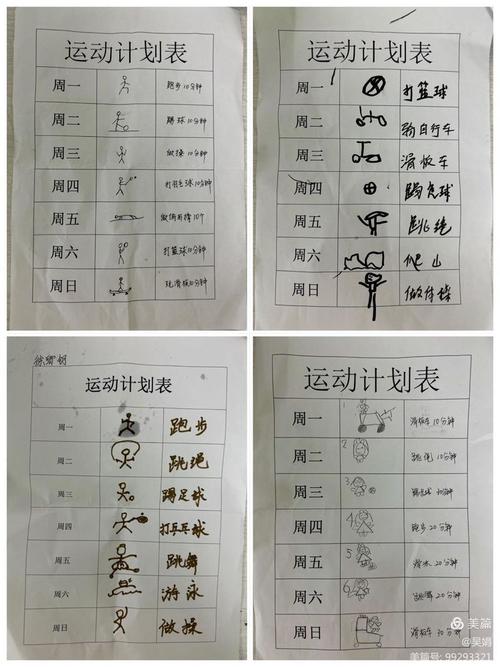 如何设计一份适合自己的每周运动菜单（运动食谱一周安排表）