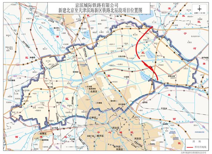天津市北辰区地图（天津市北辰区地图区域划分图）
