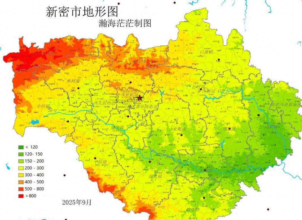 新密市地图（新密市地图图片）