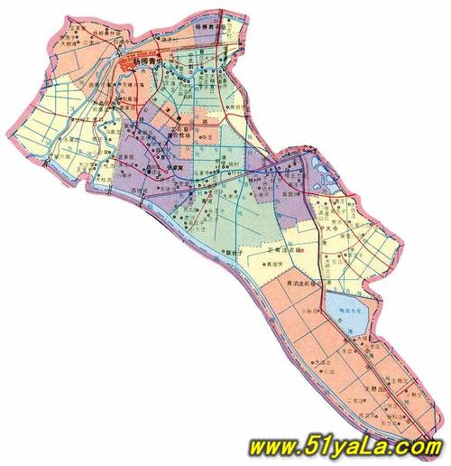 西青区地图(西青区地图高清)