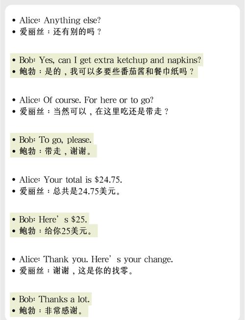 就餐英语（就餐英语怎么写）