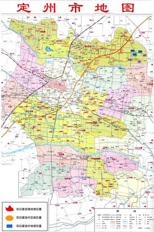 定州地图（定州地图高清全图各村）