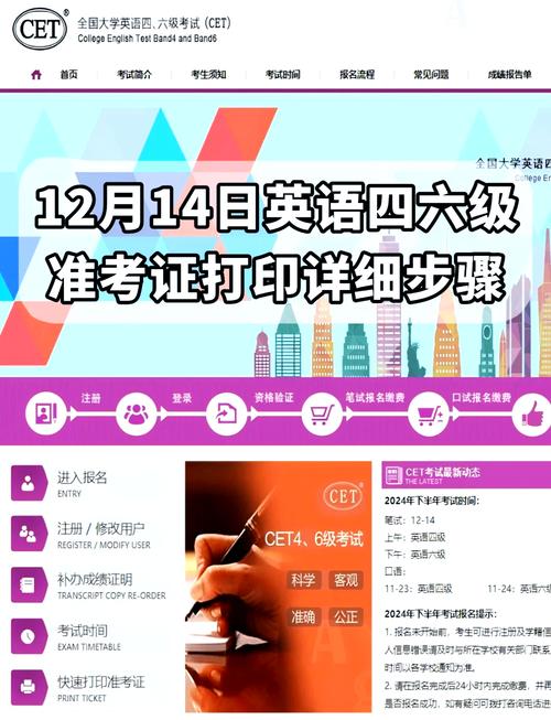 四六级准考证查询入口（四六级考试准考证查询入口）