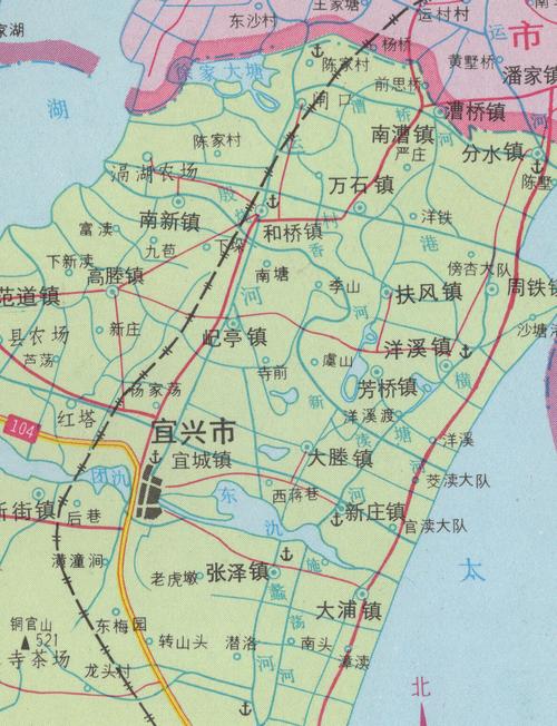 宜兴市地图（宜兴市地图全图高清版）
